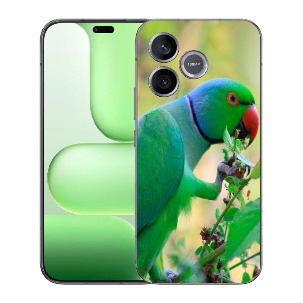 Gélový kryt mmCase na Honer 600 Lite - papagáj alender
