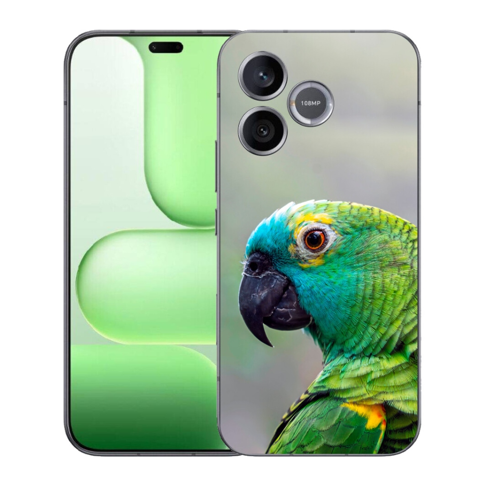 Gélový kryt mmCase na Honer 600 Lite - papagáj amazoňan