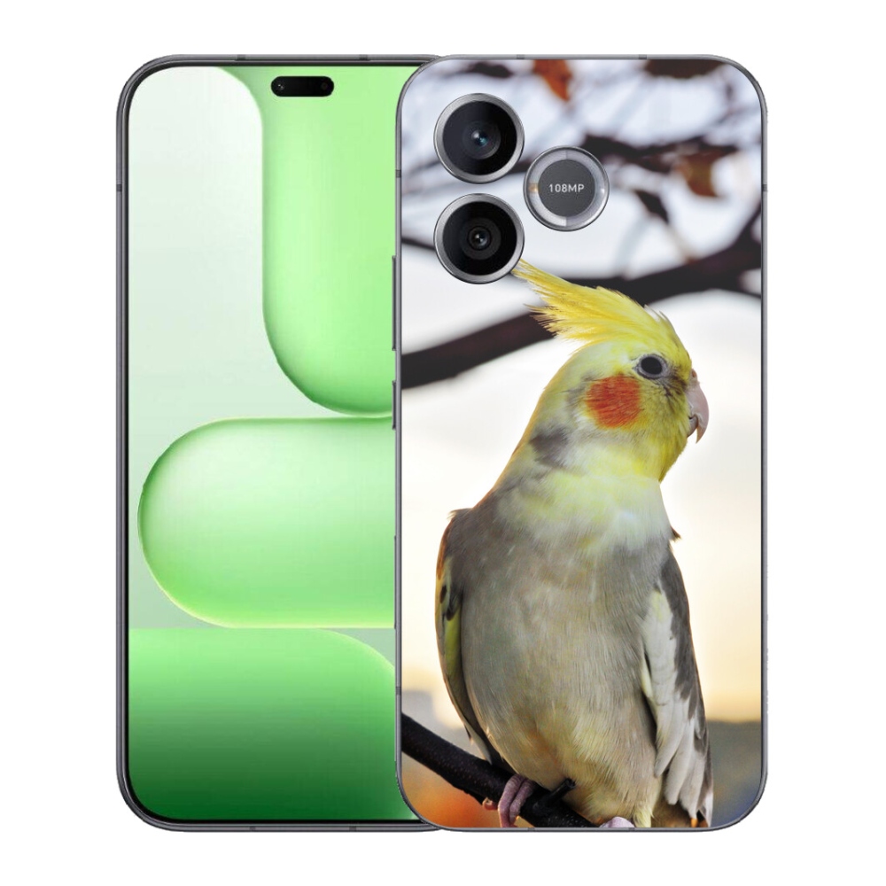 Gélový kryt mmCase na Honer 600 Lite - papagáj korela
