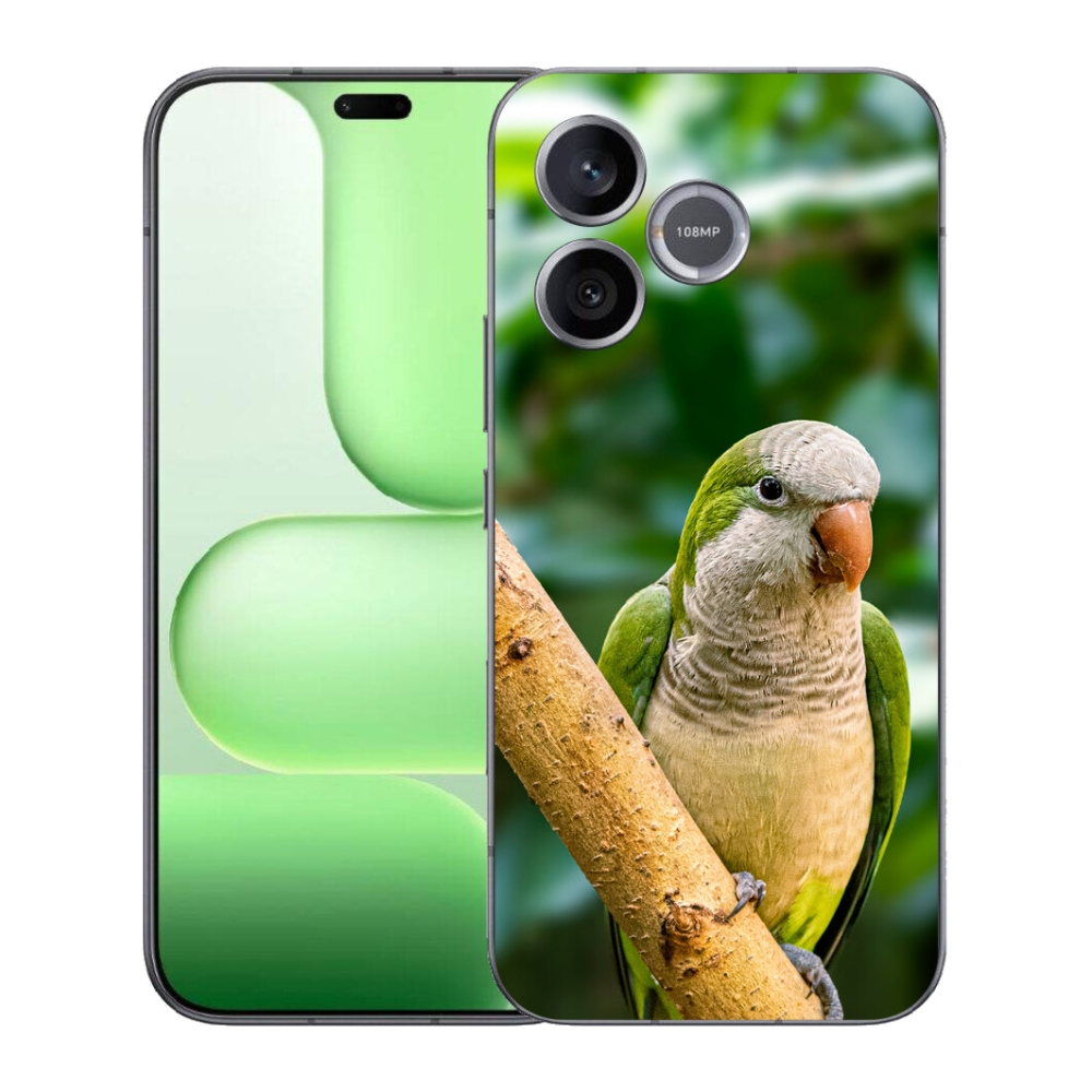 Gélový kryt mmCase na Honer 600 Lite - papagáj mníšok