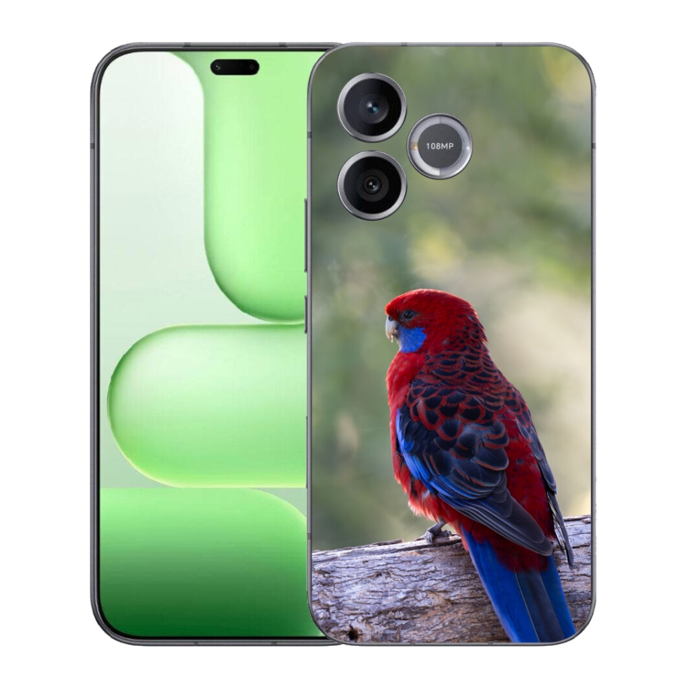 Gélový kryt mmCase na Honer 600 Lite - papagáj rosela
