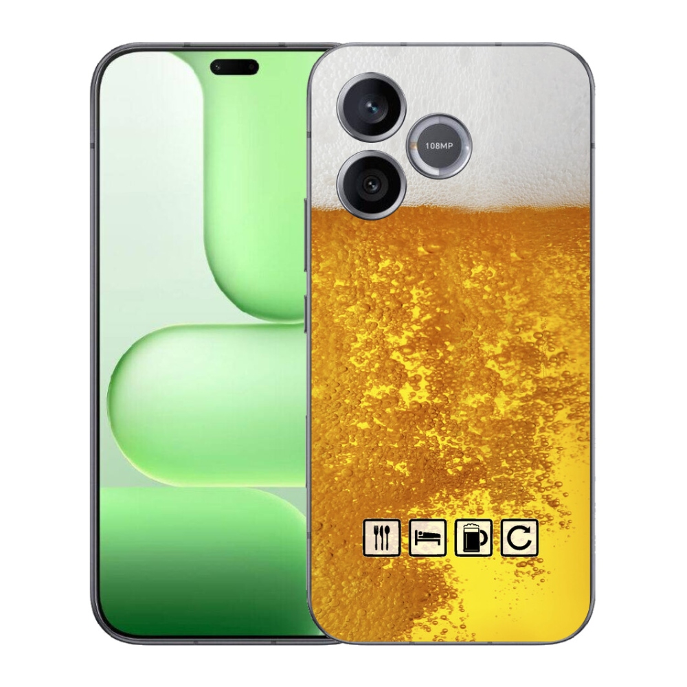 Gélový kryt mmCase na Honer 600 Lite - pivný motív 3