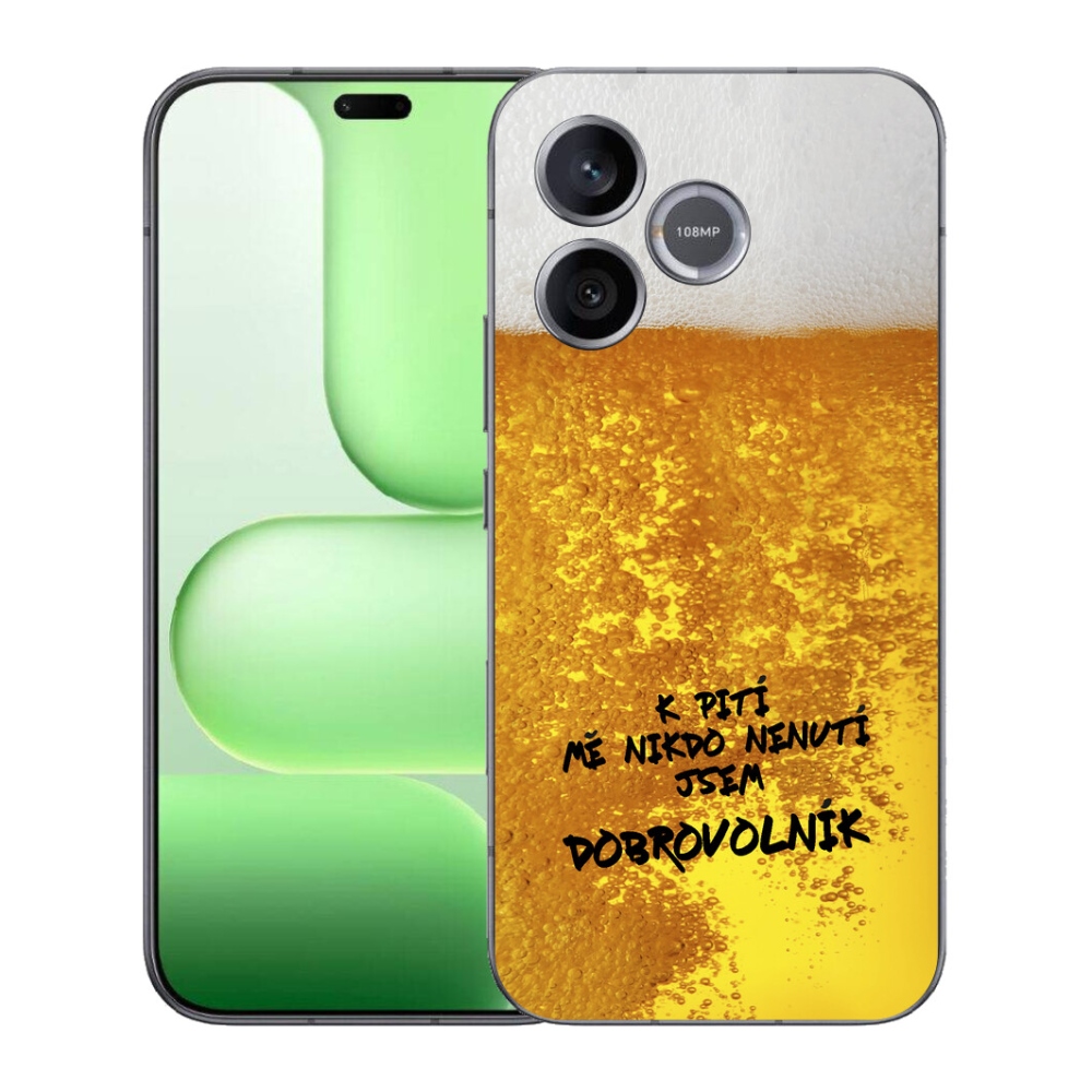 Gélový kryt mmCase na Honer 600 Lite - pivný motív 4