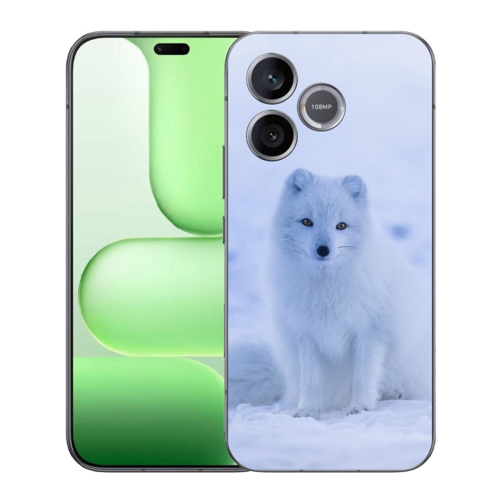 Gélový kryt mmCase na Honer 600 Lite - polárna líška
