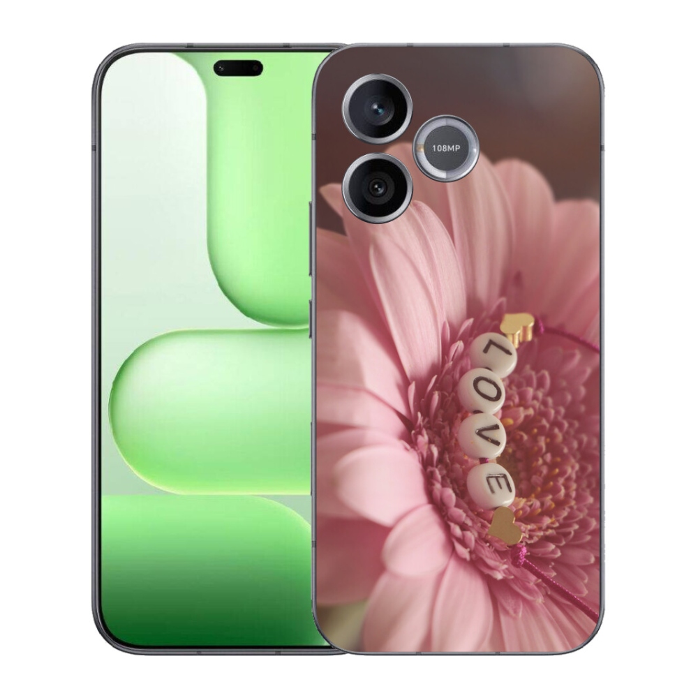 Gélový kryt mmCase na Honer 600 Lite - prívesok love