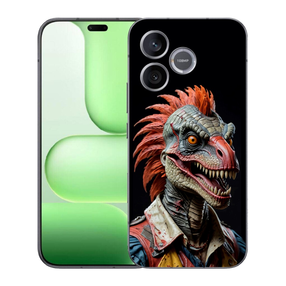 Gélový kryt mmCase na Honer 600 Lite - punk dinosaurus