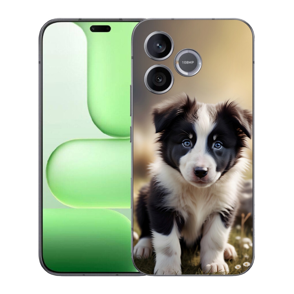 Gélový kryt mmCase na Honer 600 Lite - roztomilá border kólia