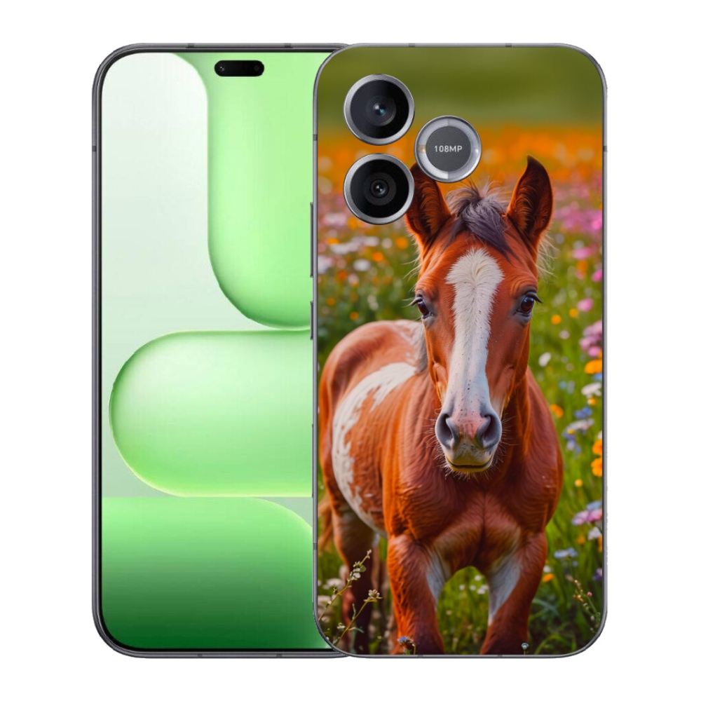 Gélový kryt mmCase na Honer 600 Lite - roztomilé žriebä