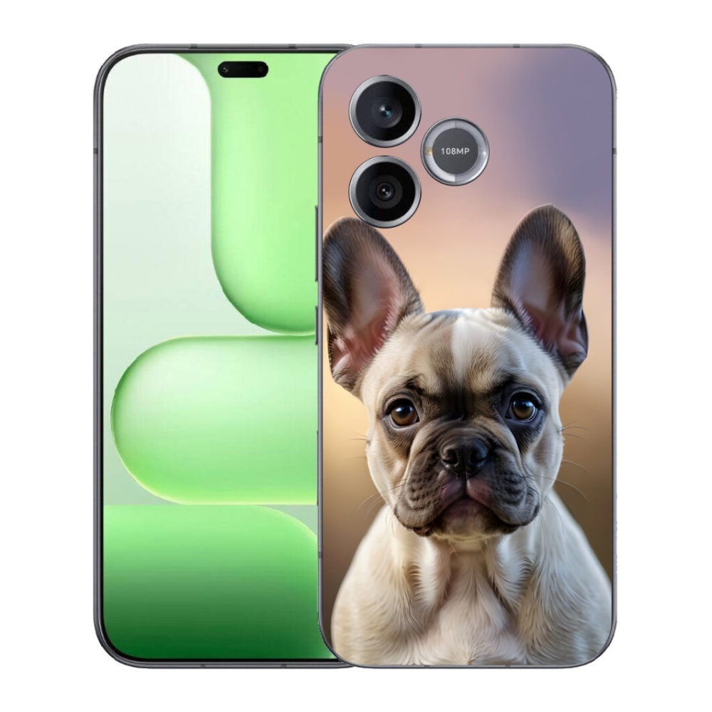 Gélový kryt mmCase na Honer 600 Lite - roztomilý francúzsky buldoček