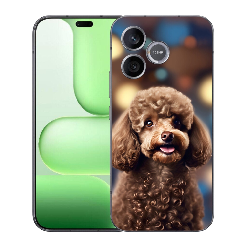 Gélový kryt mmCase na Honer 600 Lite - roztomilý pudel
