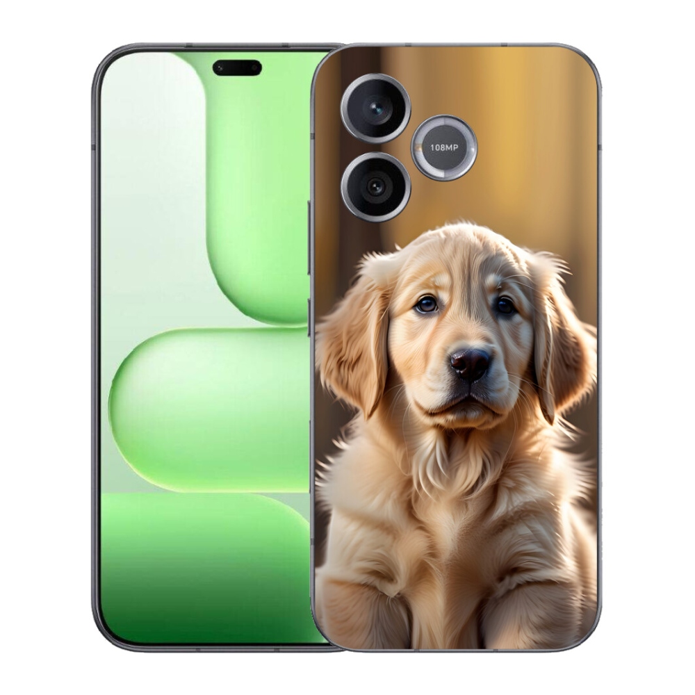Gélový kryt mmCase na Honer 600 Lite - roztomilý zlatý retriever
