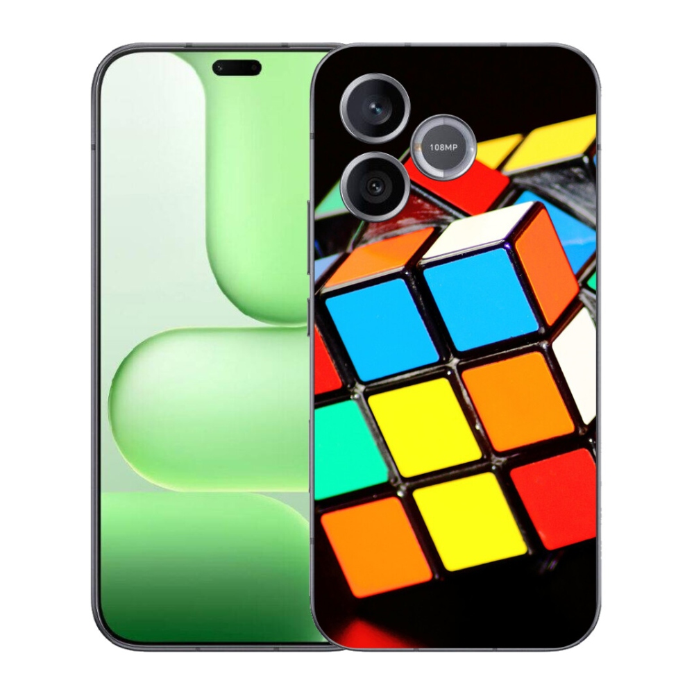 Gélový kryt mmCase na Honer 600 Lite - rubikova kocka