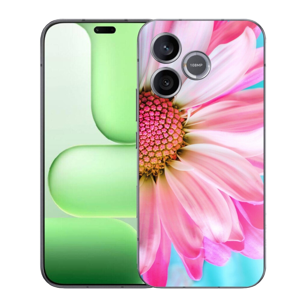 Gélový kryt mmCase na Honer 600 Lite - ružová kvetina