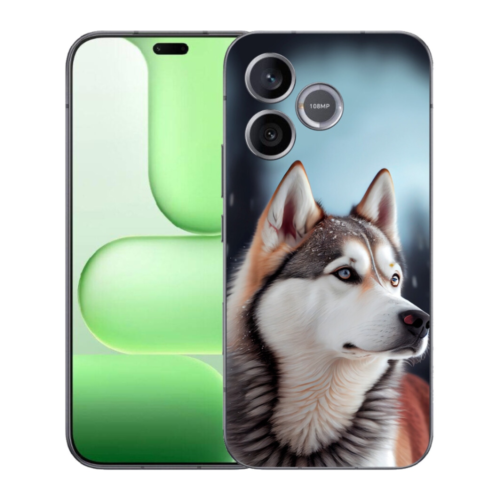 Gélový kryt mmCase na Honer 600 Lite - sibírsky husky