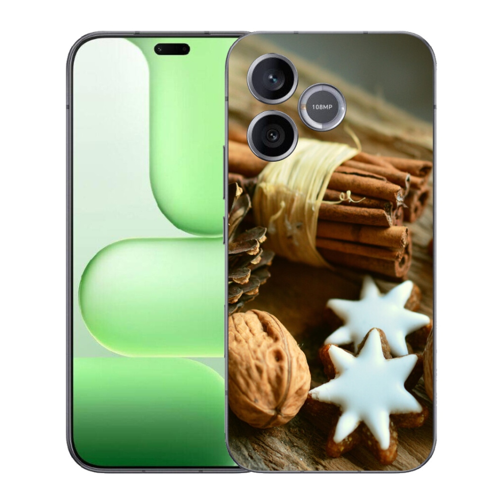 Gélový kryt mmCase na Honer 600 Lite - škorica a perníčky
