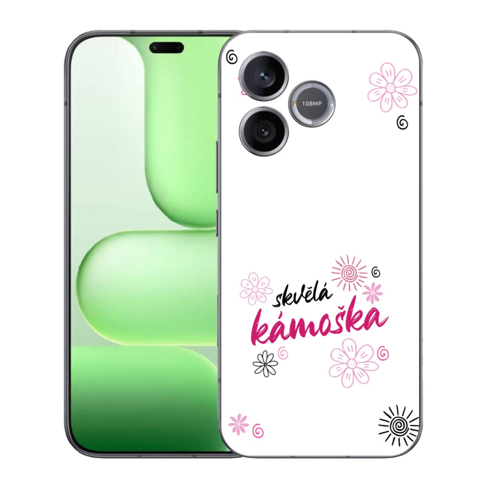 Gélový kryt mmCase na Honer 600 Lite - skvelá kamoška biele pozadie