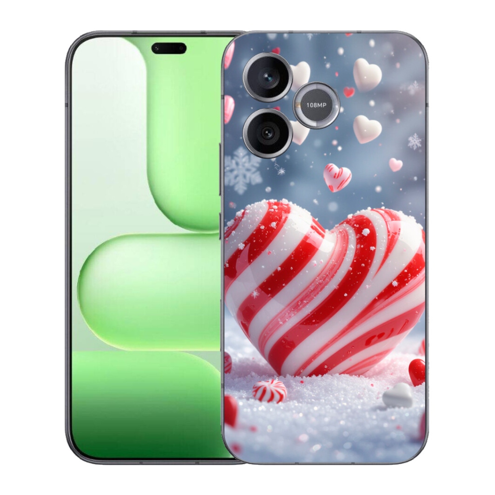 Gélový kryt mmCase na Honer 600 Lite - sladké srdce