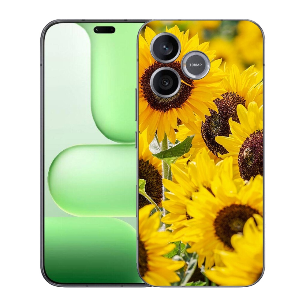 Gélový kryt mmCase na Honer 600 Lite - slnečnica