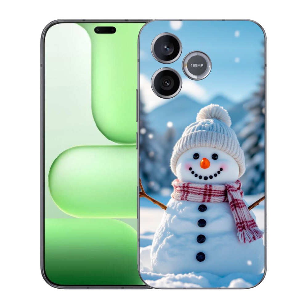 Gélový kryt mmCase na Honer 600 Lite - snehuliak 3