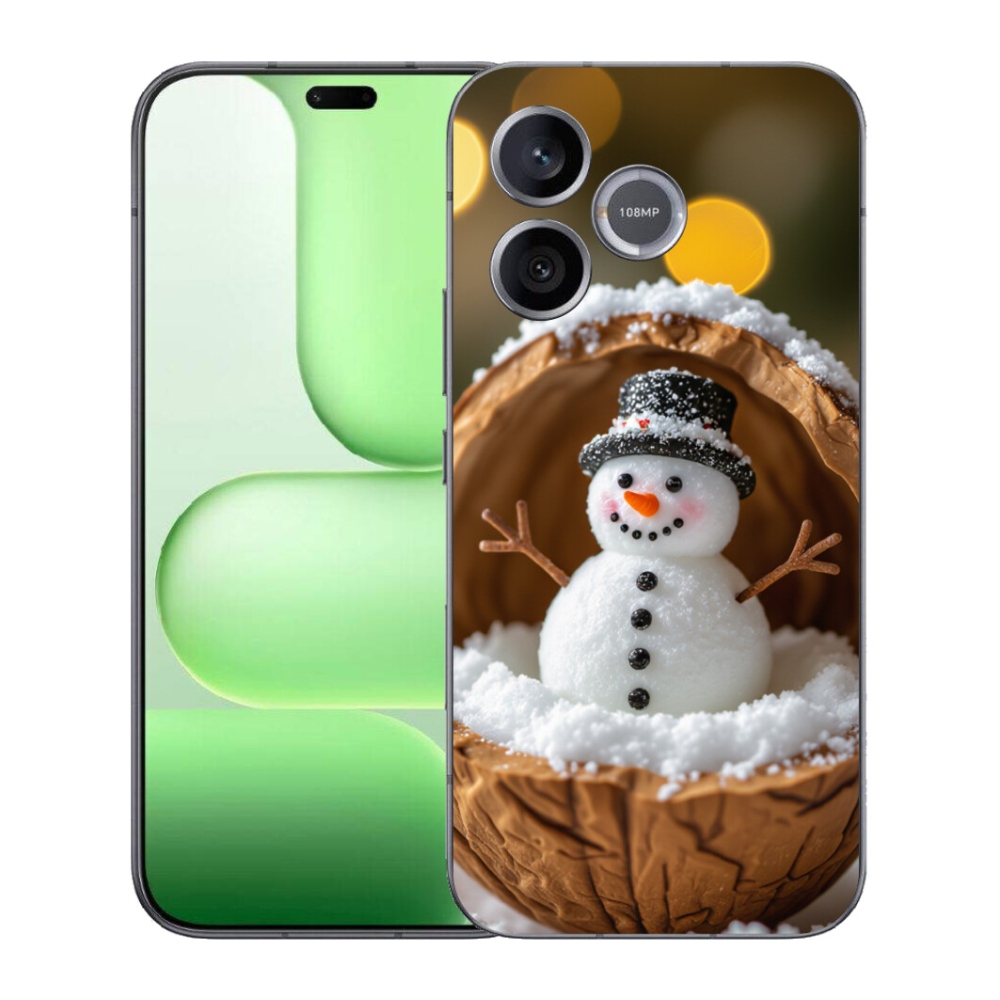 Gélový kryt mmCase na Honer 600 Lite - snehuliak 4
