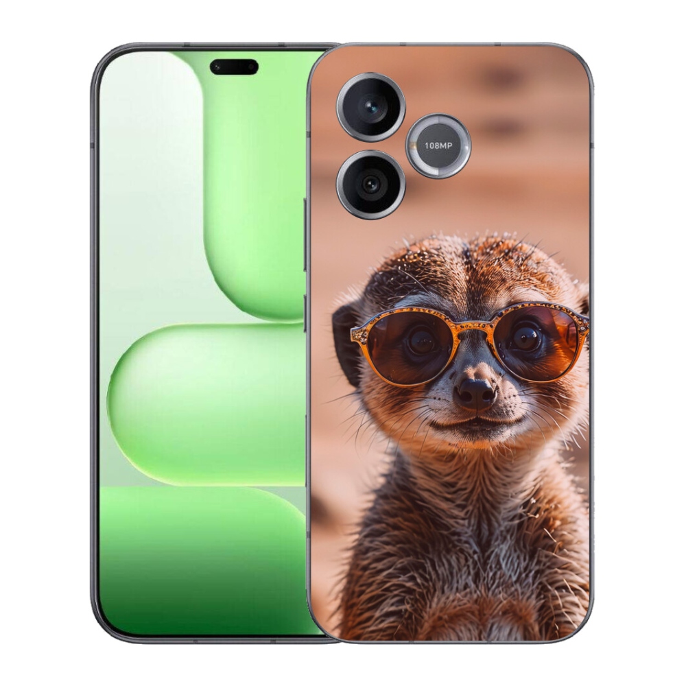 Gélový kryt mmCase na Honer 600 Lite - štýlová surikata