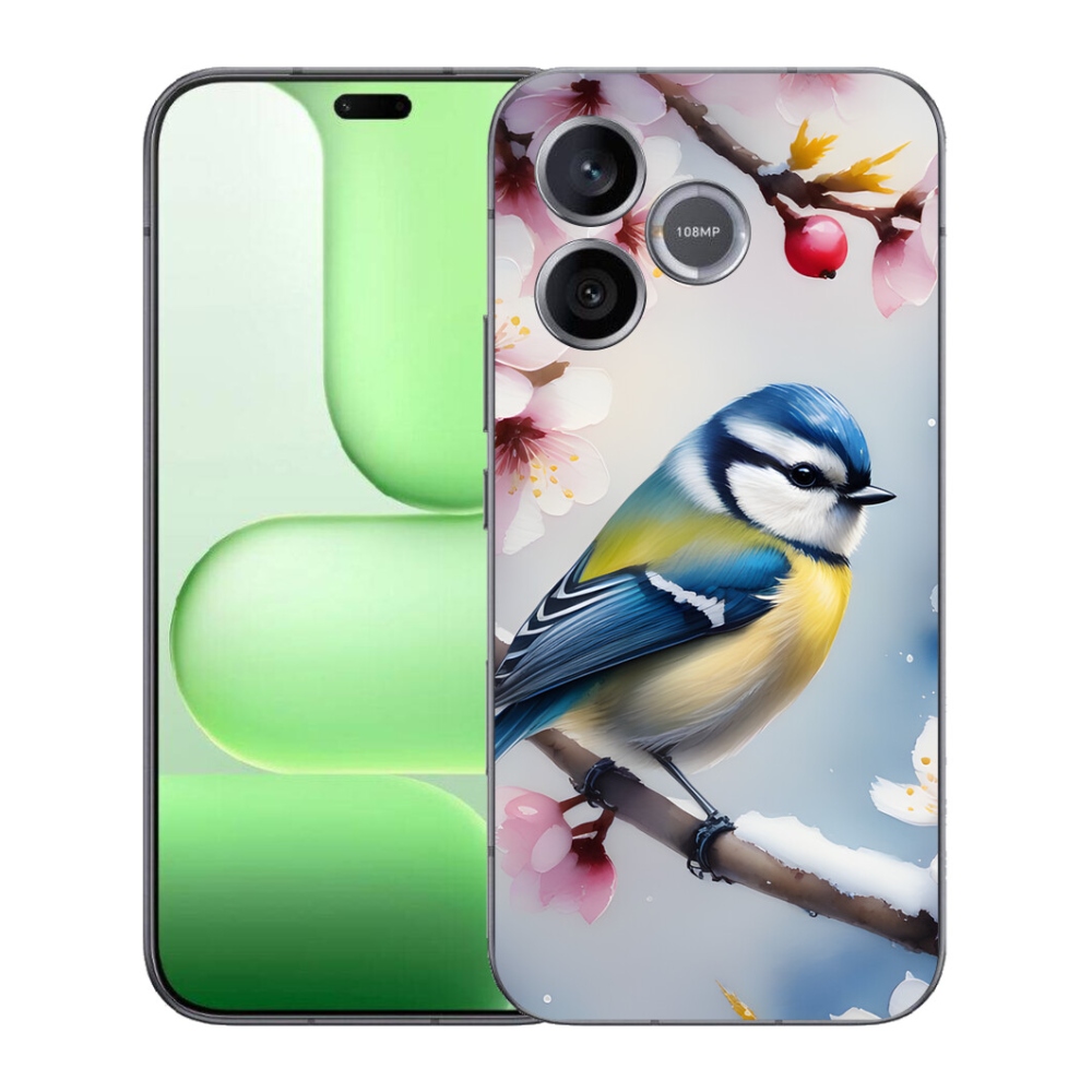 Gélový kryt mmCase na Honer 600 Lite - sýkorka