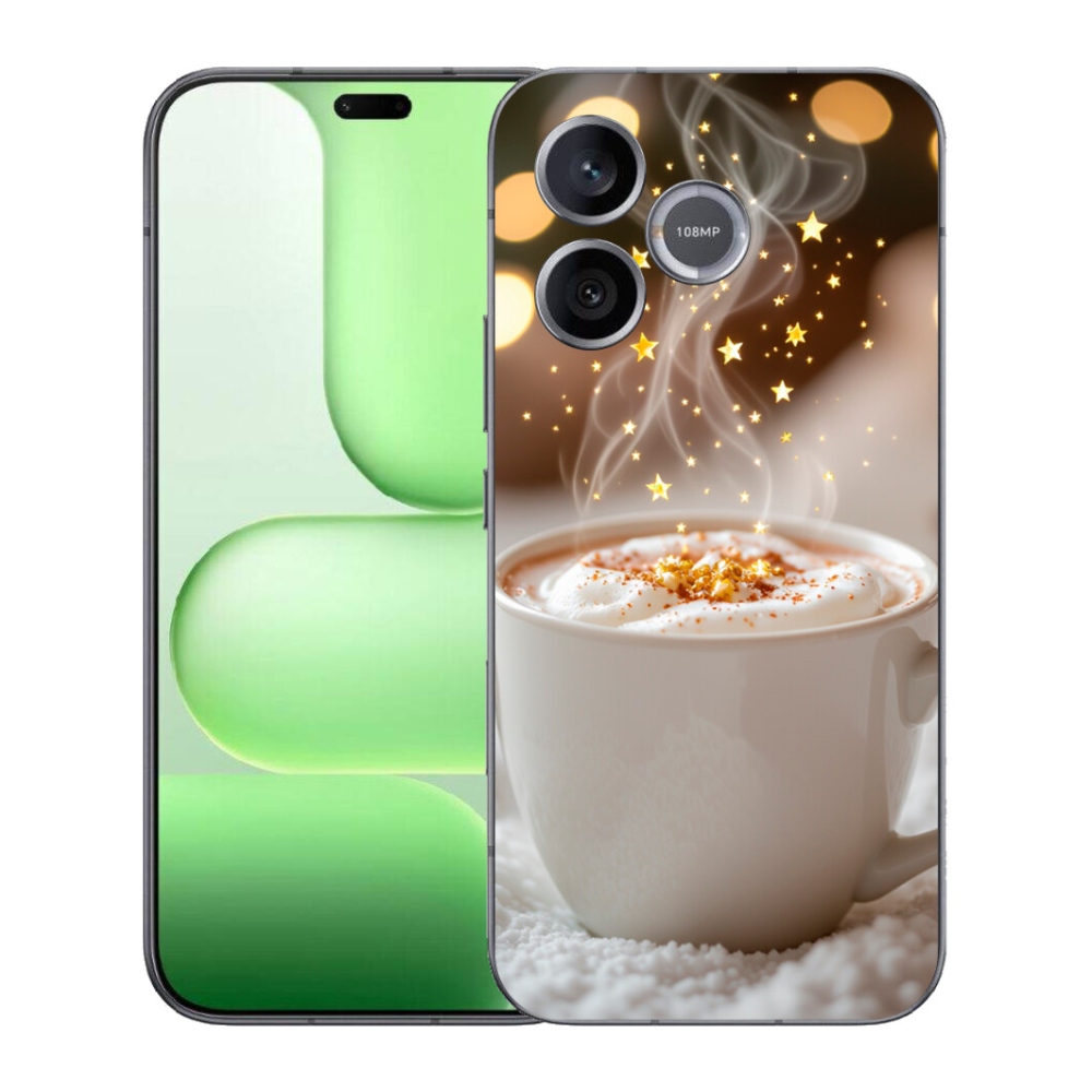 Gélový kryt mmCase na Honer 600 Lite - vianočný horúci nápoj