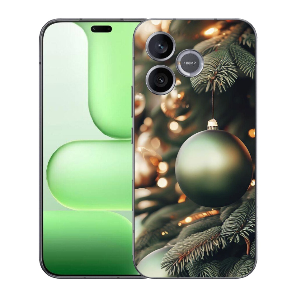 Gélový kryt mmCase na Honer 600 Lite - vianočné ozdoby 1