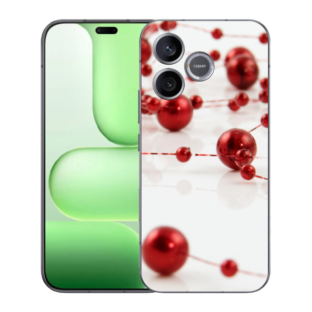 Gélový kryt mmCase na Honer 600 Lite - vianočná reťaz