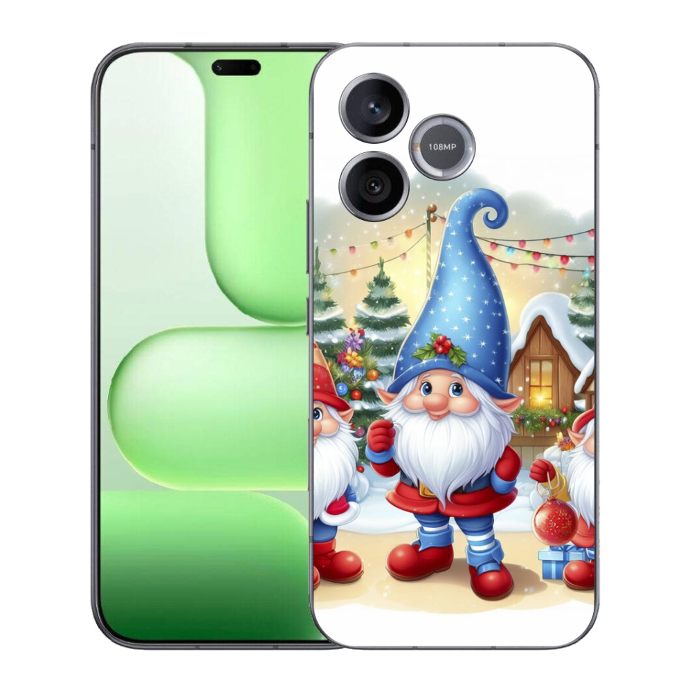 Gélový kryt mmCase na Honer 600 Lite - vianočné škriatkovia