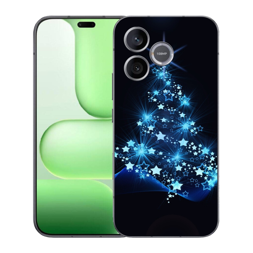 Gélový kryt mmCase na Honer 600 Lite - vianočný stromček