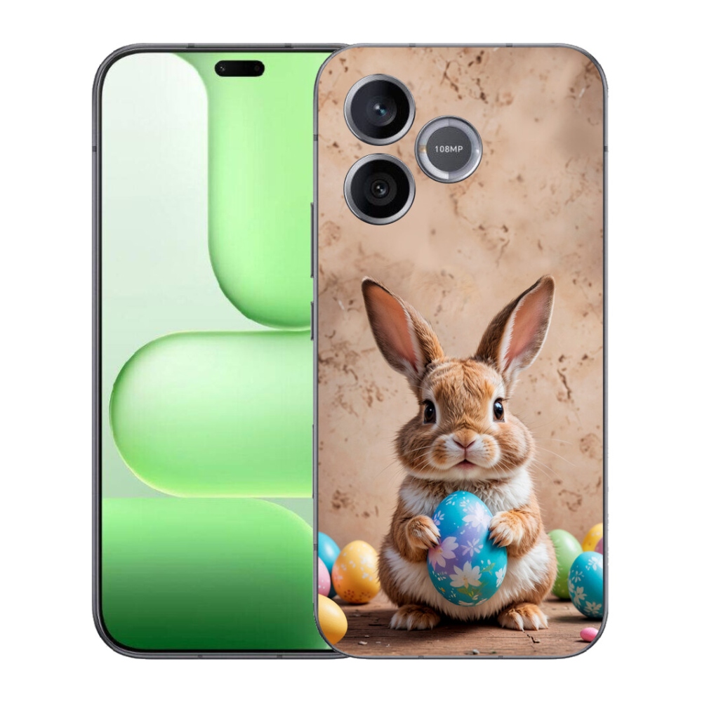 Gélový kryt mmCase na Honer 600 Lite - veľkonočný zajačik