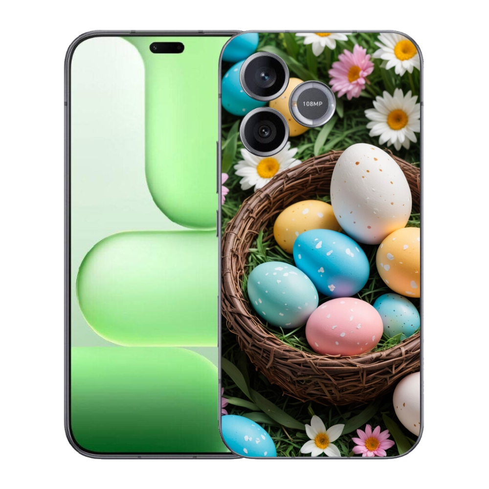 Gélový kryt mmCase na Honer 600 Lite - veľkonočné vajíčka 2