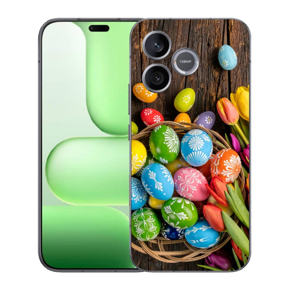 Gélový kryt mmCase na Honer 600 Lite - veľkonočné vajíčka