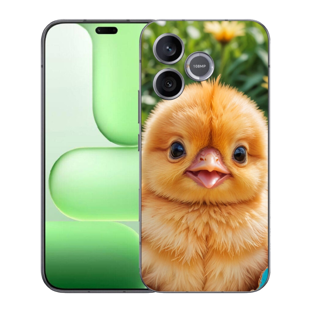 Gélový kryt mmCase na Honer 600 Lite - veselé kuriatko