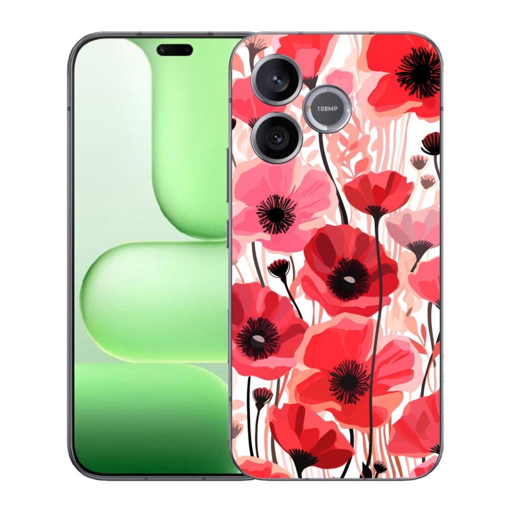 Gélový kryt mmCase na Honer 600 Lite - vlčí mak 1