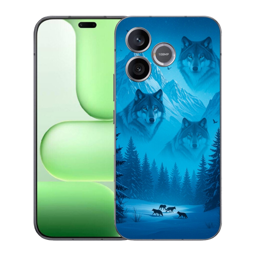 Gélový kryt mmCase na Honer 600 Lite - vlčia svorka