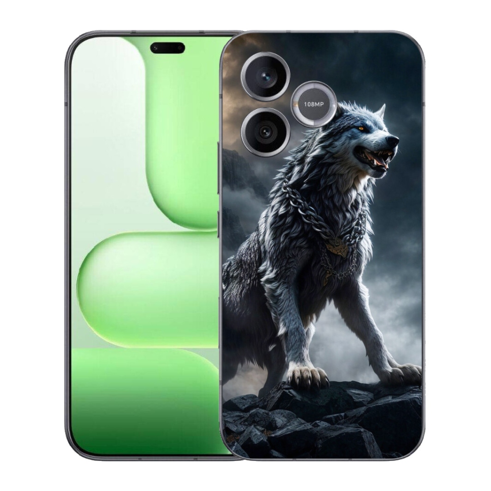 Gélový kryt mmCase na Honer 600 Lite - vlk 1