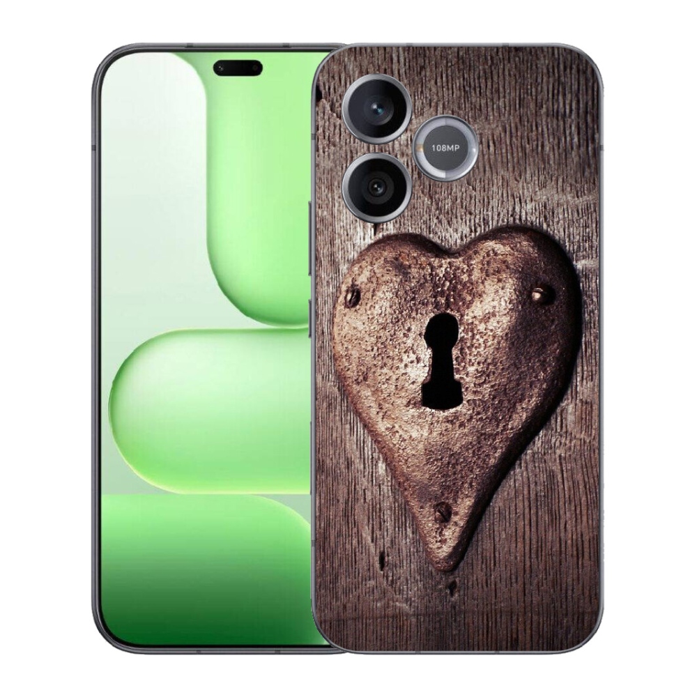 Gélový kryt mmCase na Honer 600 Lite - zámok v tvare srdca