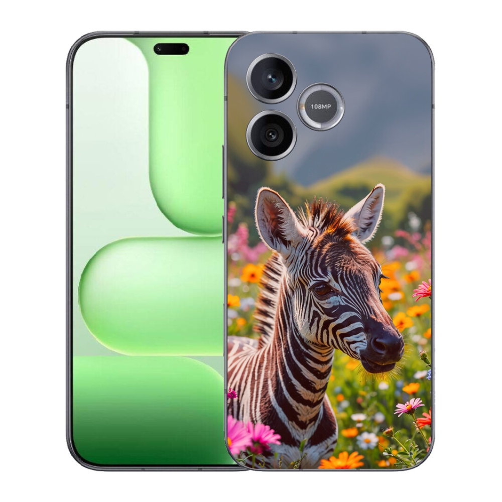 Gélový kryt mmCase na Honer 600 Lite - zebra na lúke