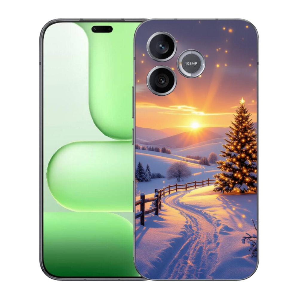 Gélový kryt mmCase na Honer 600 Lite - zimná krajina