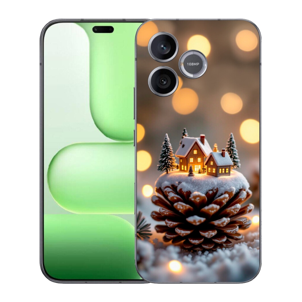 Gélový kryt mmCase na Honer 600 Lite - zimná dedinka