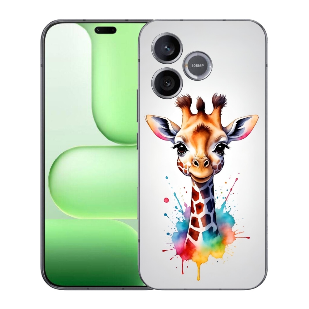 Gélový kryt mmCase na Honer 600 Lite - žirafa 1