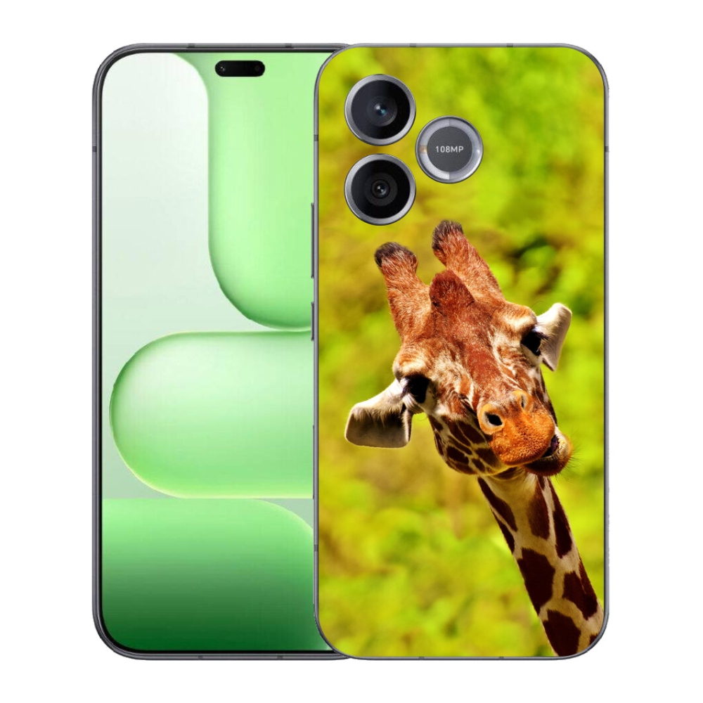 Gélový kryt mmCase na Honer 600 Lite - žirafa