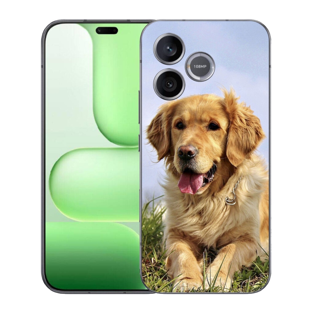 Gélový kryt mmCase na Honer 600 Lite - zlatý retriever