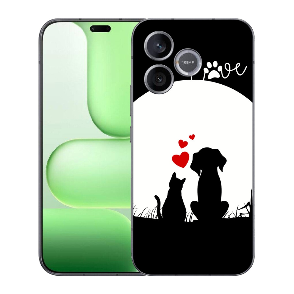Gélový kryt mmCase na Honer 600 Lite - zvieracia láska