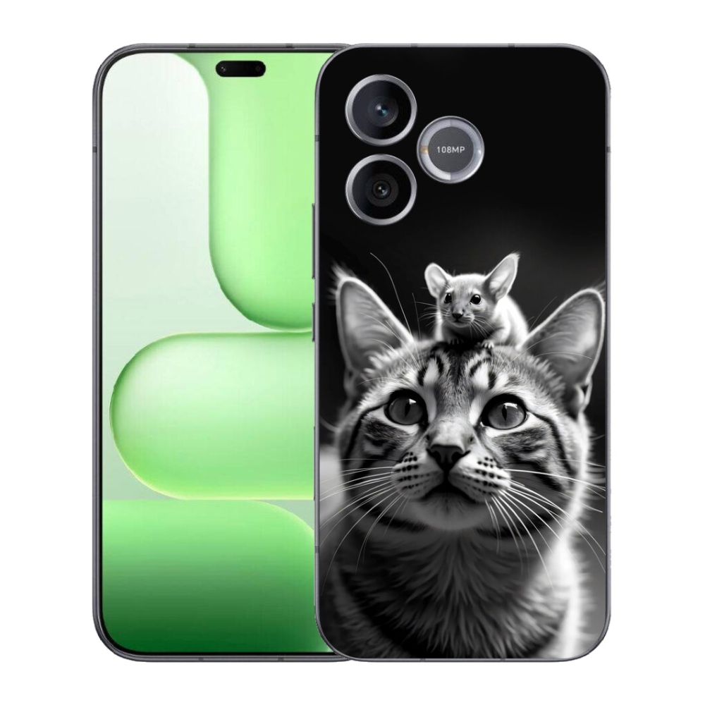 Gélový kryt mmCase na Honer 600 Lite - zvieracie priateľstvo 2