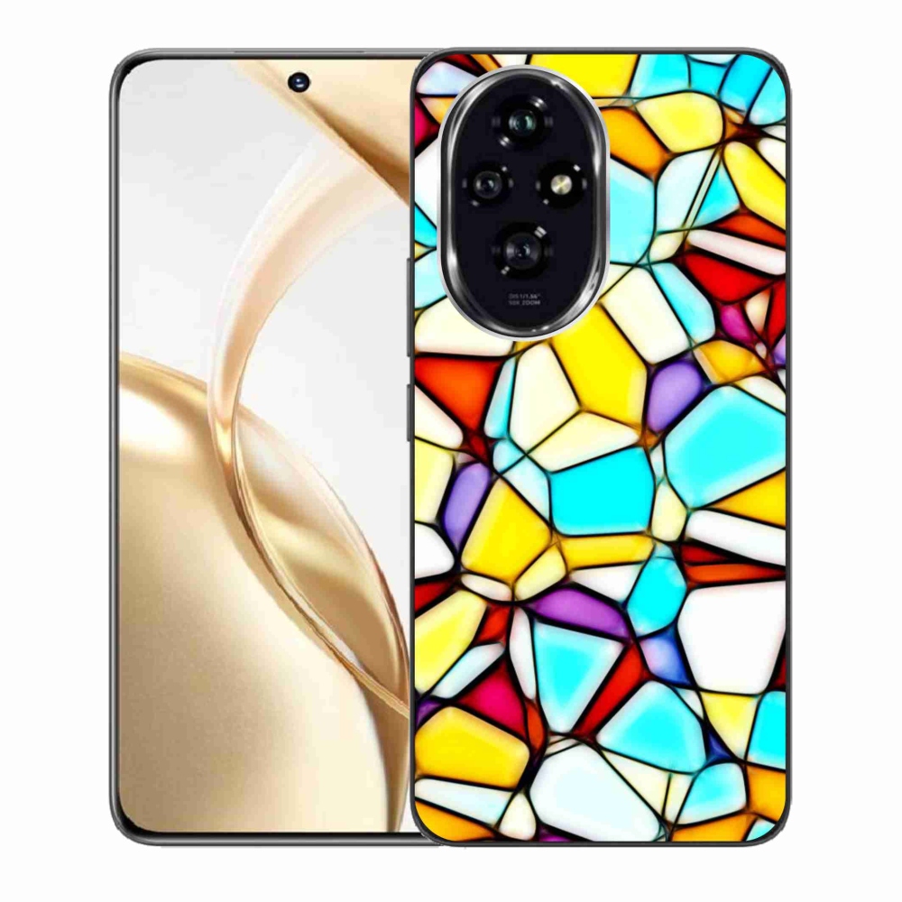 Gélový kryt mmCase na Honor 200 5G - abstraktný motív 40
