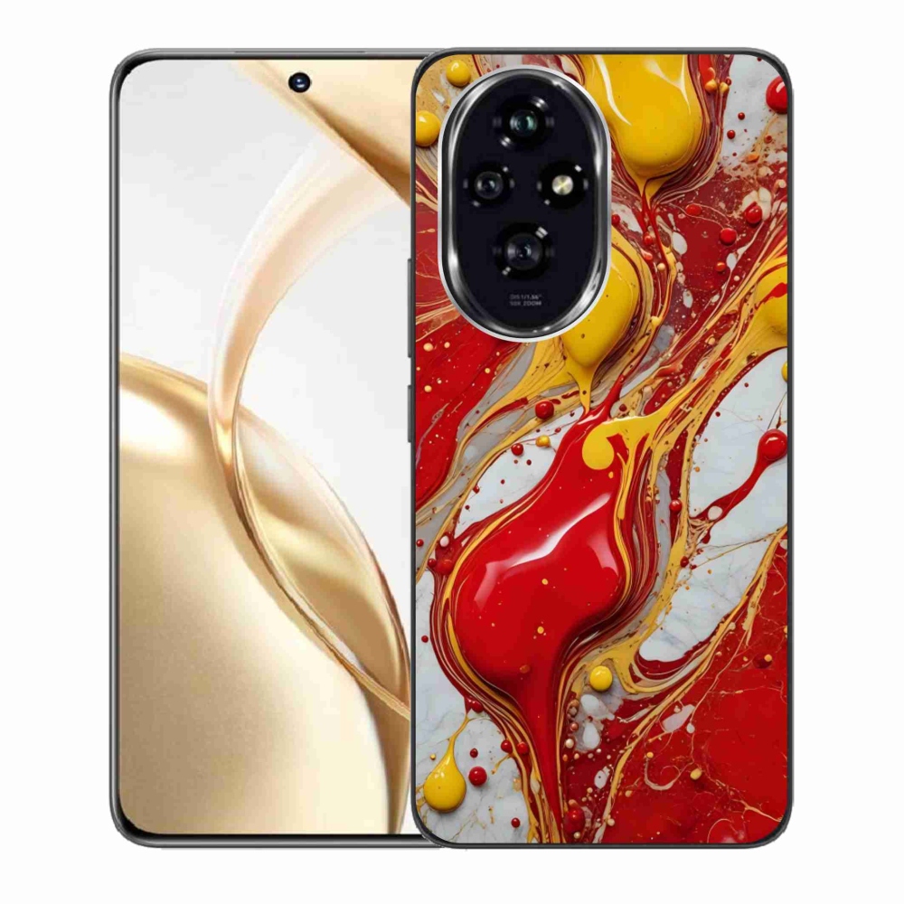 Gélový kryt mmCase na Honor 200 5G - abstraktný motív 42