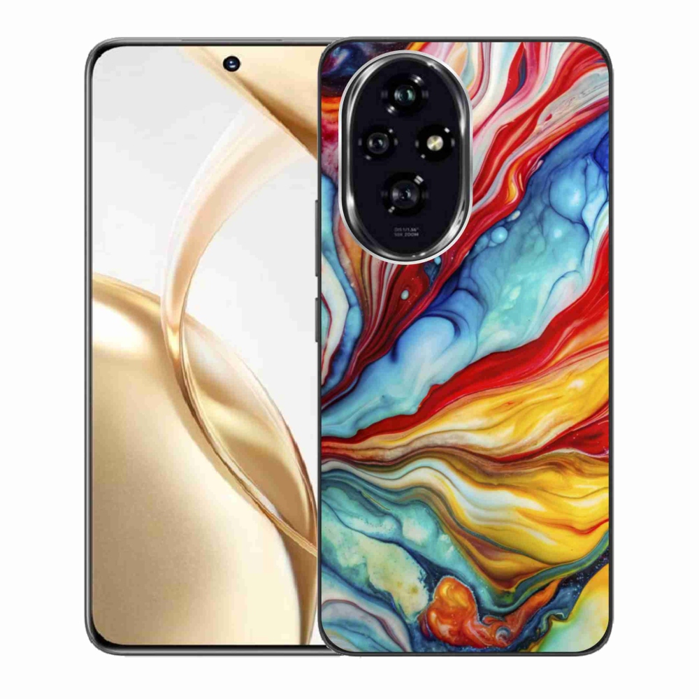 Gélový kryt mmCase na Honor 200 5G - abstraktný motív 58